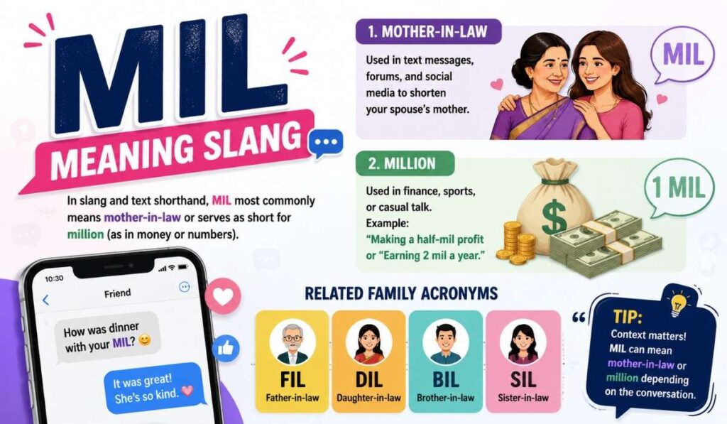 MIL Meaning Slang