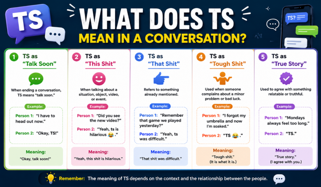 TS Meaning in Text
