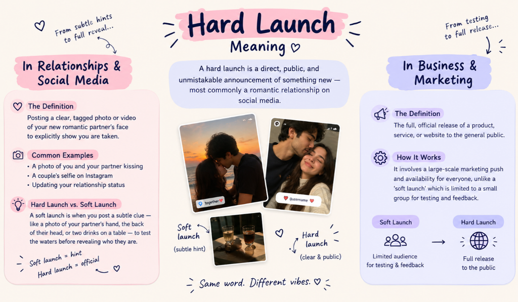 Hard Launch Meaning