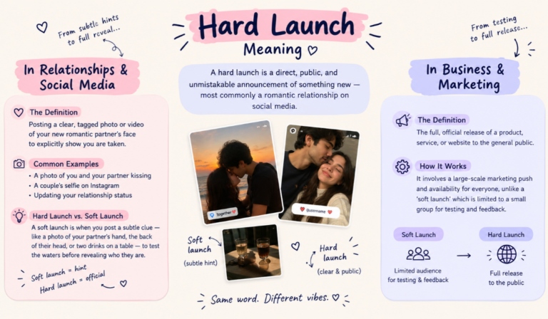 Hard Launch Meaning