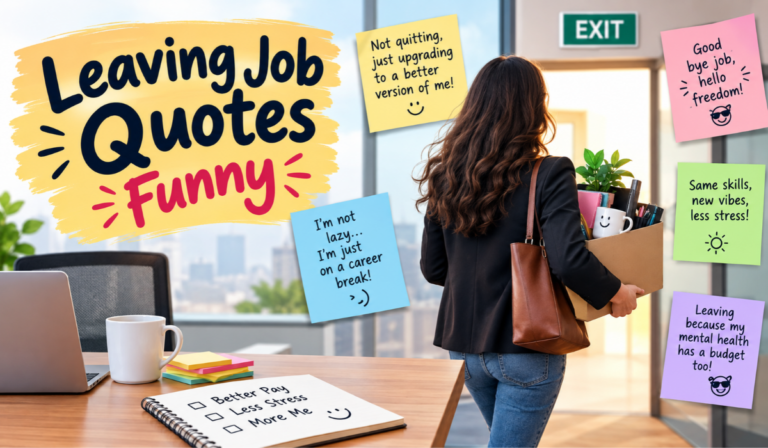 Leaving Job Quotes Funny