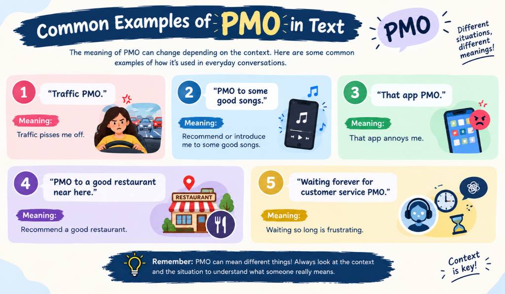 PMO Meaning Text