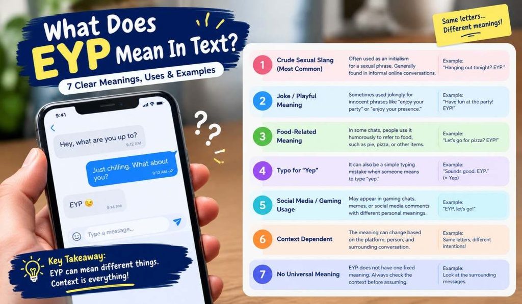 What Does EYP Mean In Text