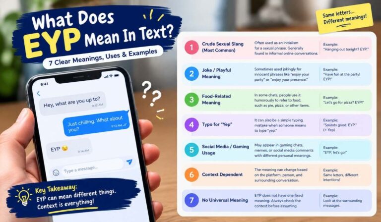What Does EYP Mean In Text
