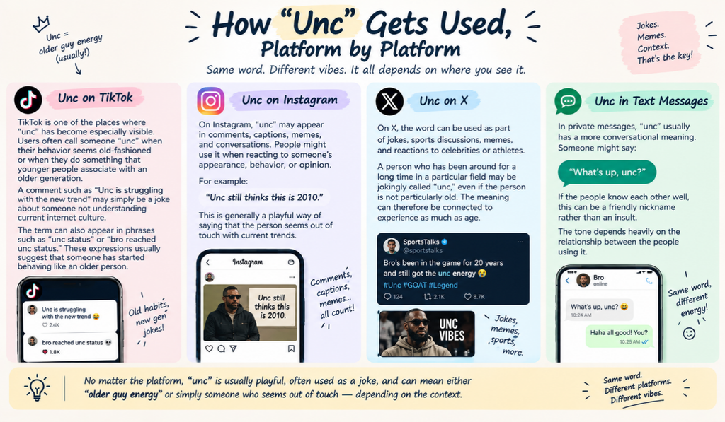 What Does UNC Mean Slang