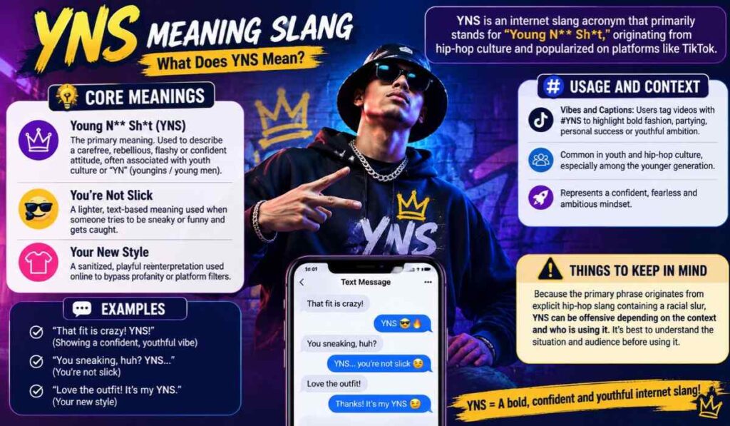 YNS Meaning Slang