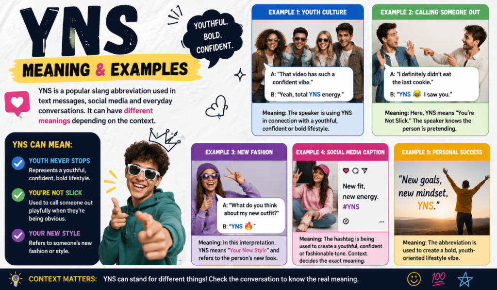YNS Meaning Slang