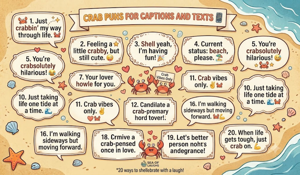 Crab Puns