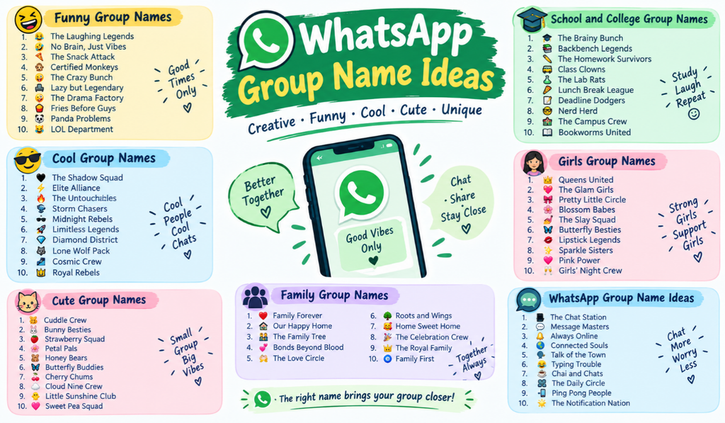 Group Name Ideas