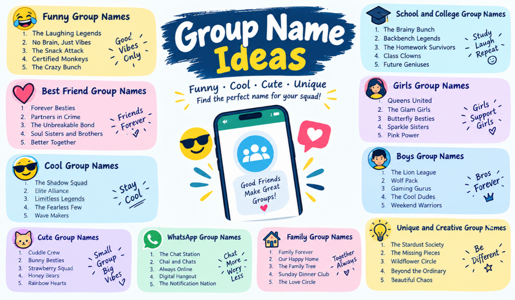Group Name Ideas